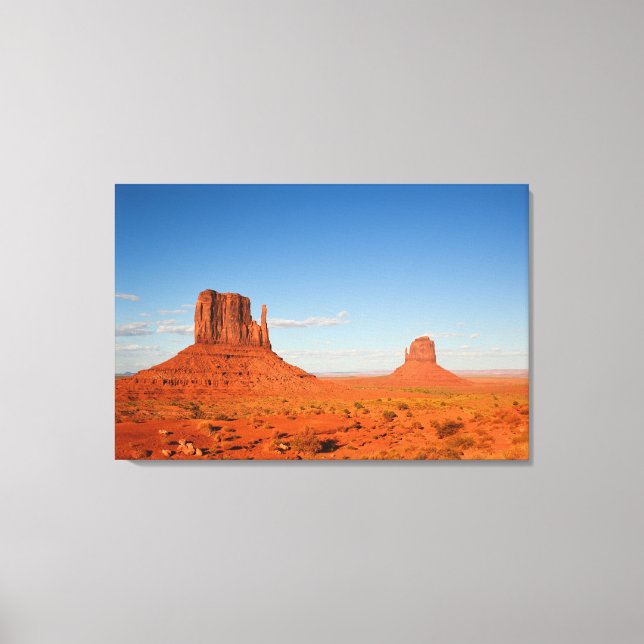 Monument Valley Canvas Print (Front)