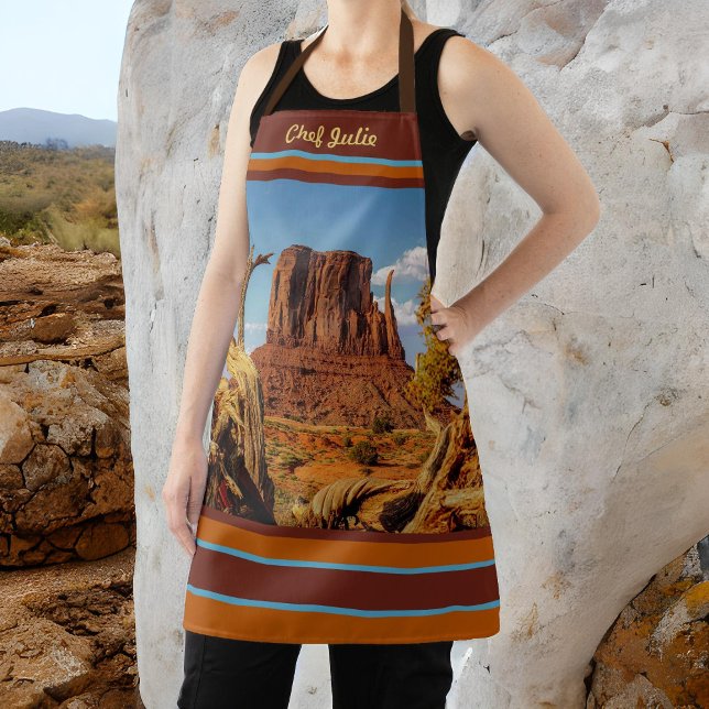 Monument Valley Desert Southwest Print Apron (Creator Uploaded)