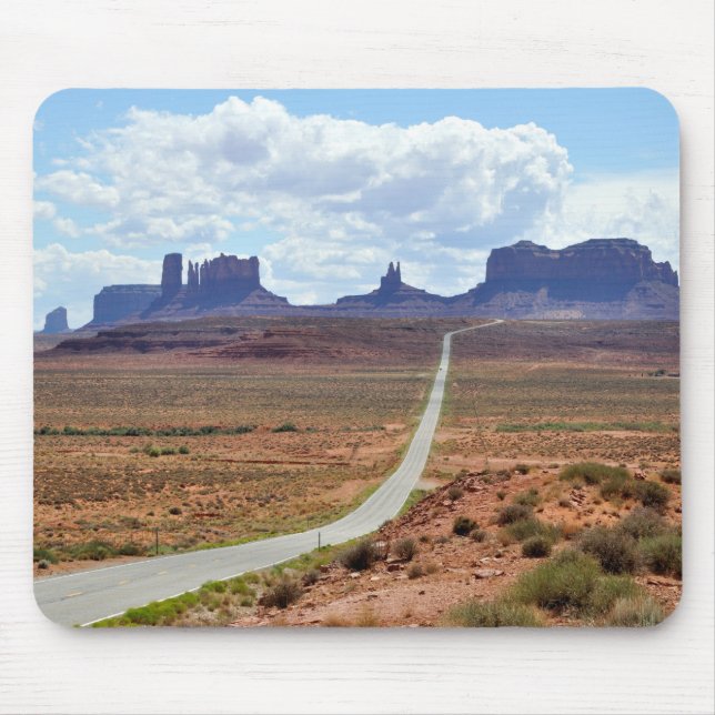 Monument Valley Drive Mouse Pad (Front)