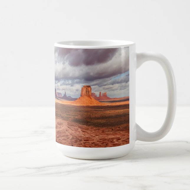 Monument valley landscape, AZ Coffee Mug (Right)