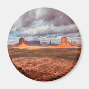 Monument valley landscape, AZ Magnet