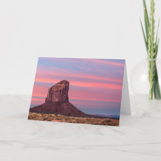 Monument Valley Morning Glow Greeting Card