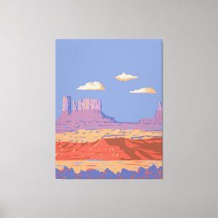 Monument Valley Navajo Canvas Print