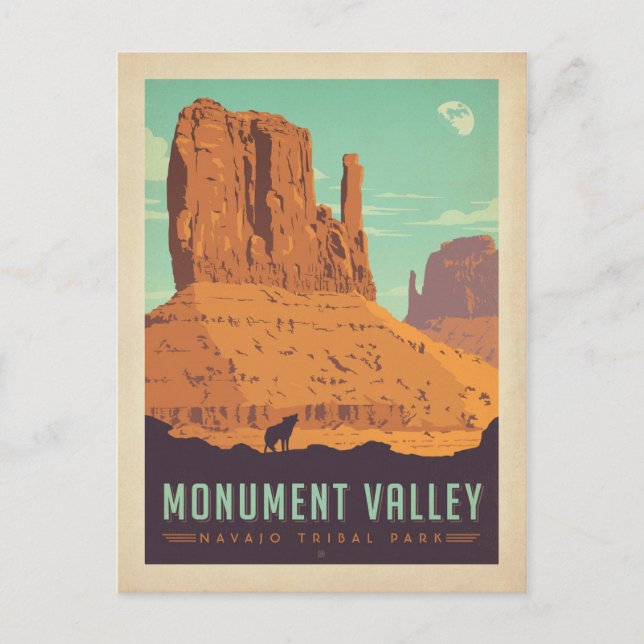 Monument Valley | Navajo Tribal Park Postcard (Front)