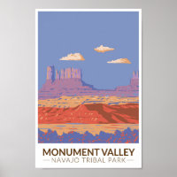 Monument Valley Navajo Tribal Park Travel Vintage