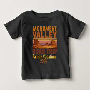 Monument Valley Road Trip Scenic Desert Adventure Baby T-Shirt