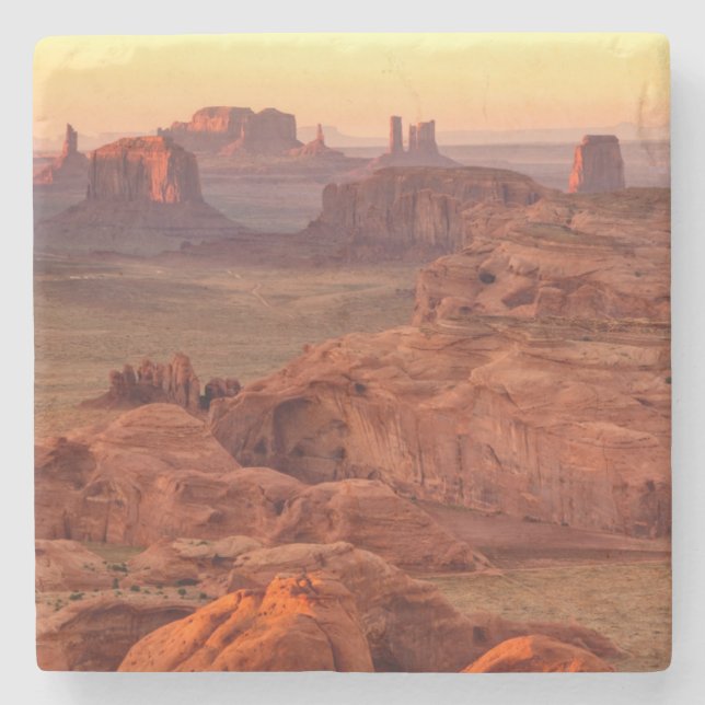 Monument valley scenic, Arizona Stone Coaster (Front)