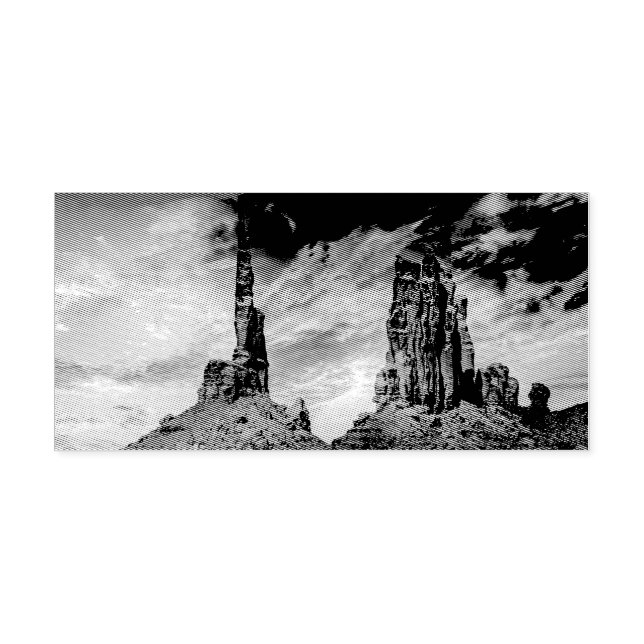 Monument Valley Self-inking Stamp (Design)