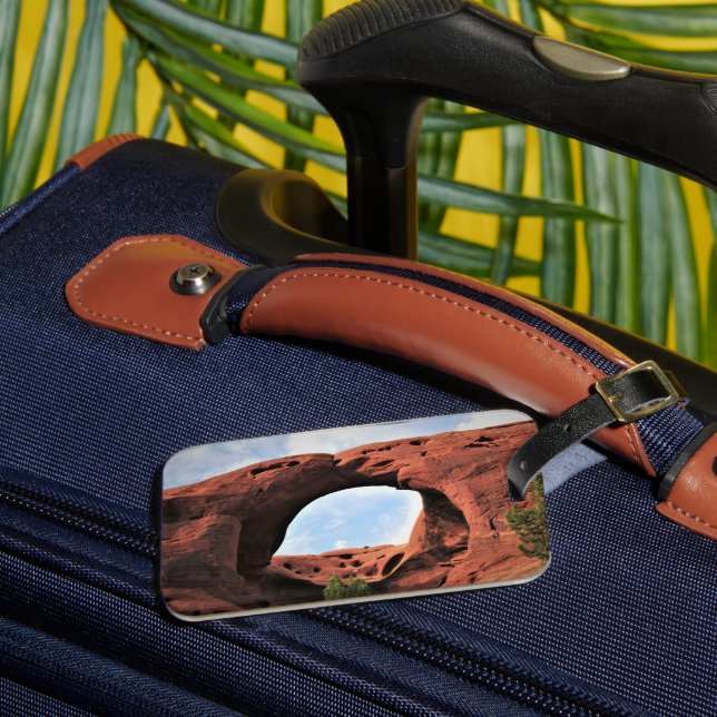 Monument Valley Southwest Desert Luggage Tag (Front Insitu 3)