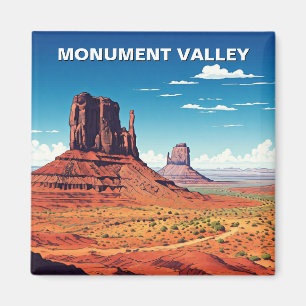 Monument Valley Travel Navajo Nation butte Magnet