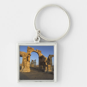 Monumental Arch, Palmyra, Homs, Syria Keychain
