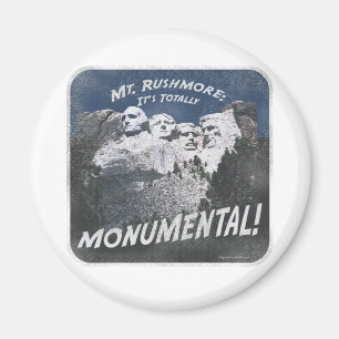 Monumental Mt. Rushmore Magnet