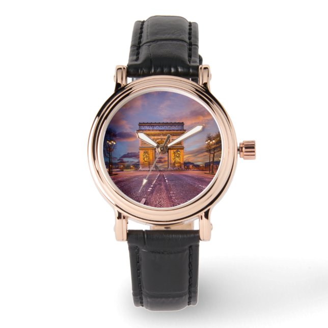 Monuments | Arc de Triomphe, Paris France Watch (Front)
