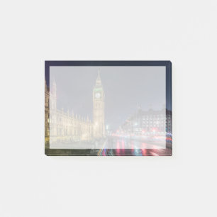 Monuments   Big Ben at Night Post-it Notes