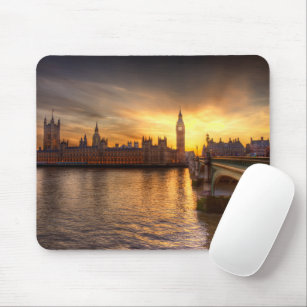 Monuments   Big Ben & Houses of Parliament Mouse Pad