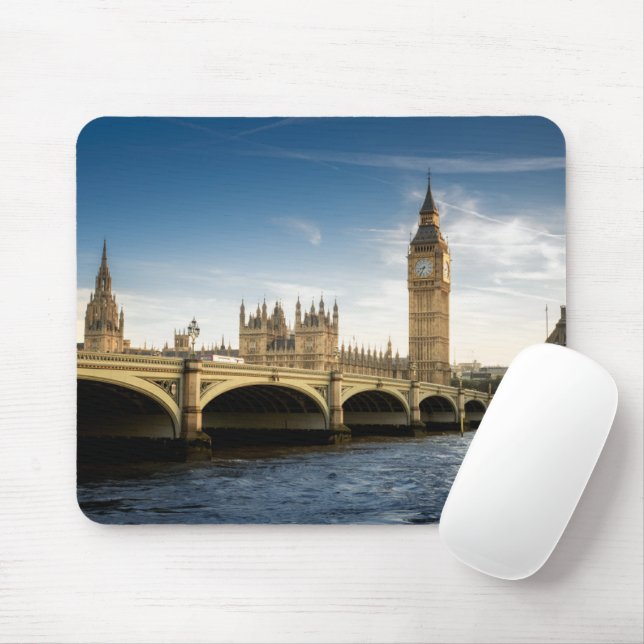 Monuments | Big Ben, London England Mouse Pad (With Mouse)
