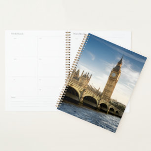 Monuments   Big Ben, London England Planner