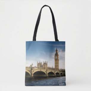 Monuments   Big Ben, London England Tote Bag