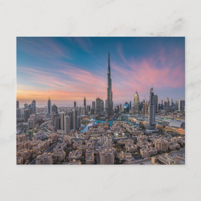 Monuments | Dubai Cityscape Postcard (Front)