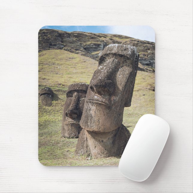 Monuments | Easter Island, Chile Mouse Pad (With Mouse)
