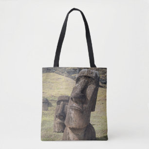 Monuments   Easter Island, Chile Tote Bag