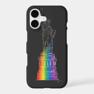 Monuments en lumière   Étui pour iPhone Statue de 