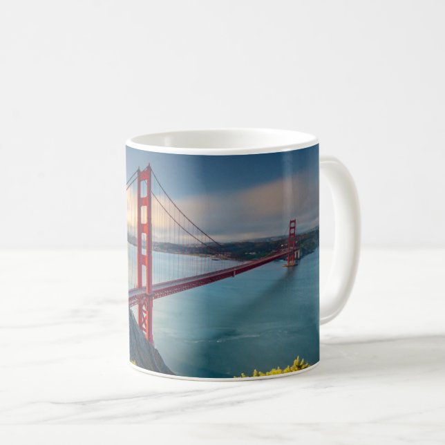 Monuments | Golden Gate San Francisco Coffee Mug (Front Right)