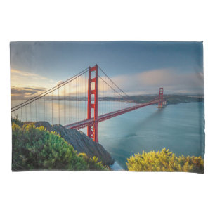 Monuments   Golden Gate San Francisco Pillowcase