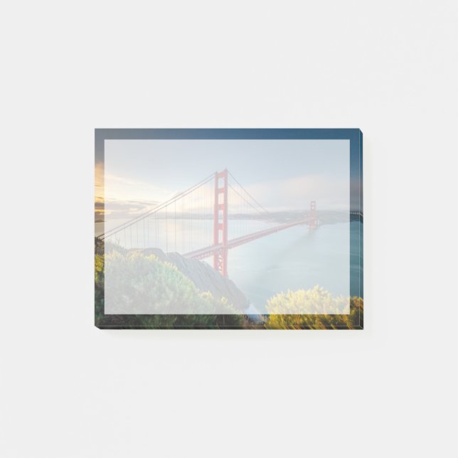 Monuments | Golden Gate San Francisco Post-it Notes (Front)
