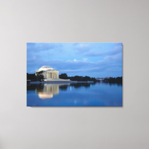 Monuments Jefferson Memorial Canvas Print