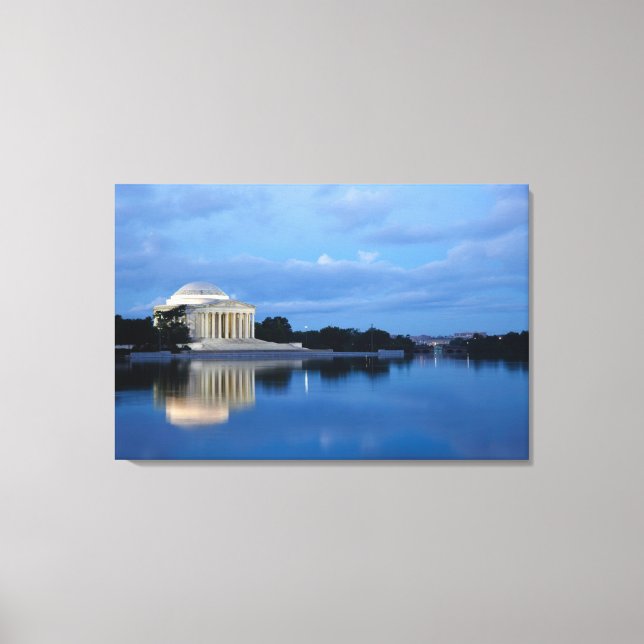 Monuments | Jefferson Memorial Canvas Print (Front)