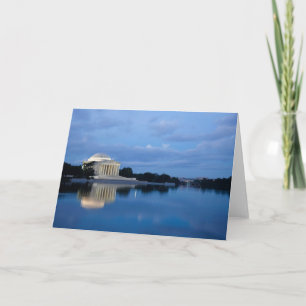 Monuments   Jefferson Memorial Card