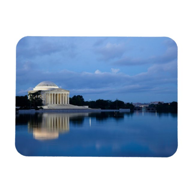 Monuments | Jefferson Memorial Magnet (Horizontal)