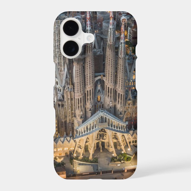 Monuments | La Sagrada Familia iPhone Case (Back)