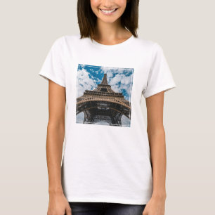 Monuments Looking Up at the Eiffel Tower T-Shirt