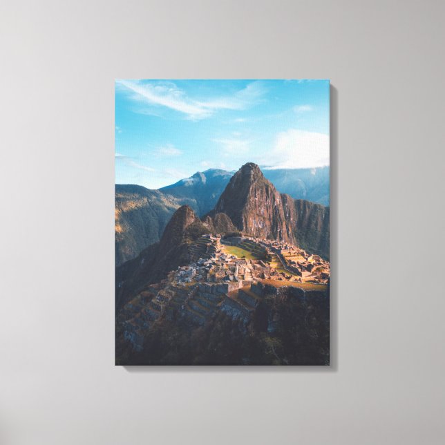 Monuments | Machu Picchu, Peru Canvas Print (Front)