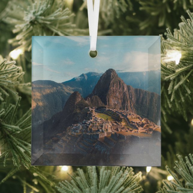 Monuments | Machu Picchu, Peru Glass Ornament (Insitu)