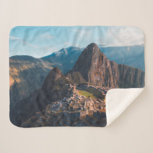 Monuments   Machu Picchu, Peru Sherpa Blanket