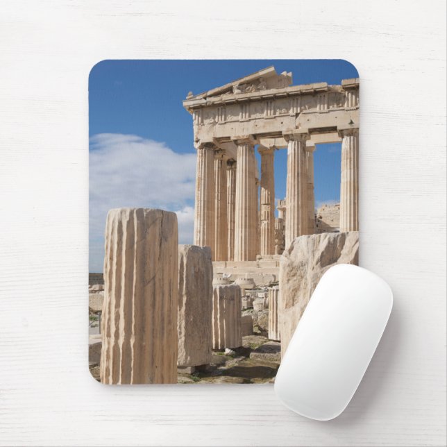 Monuments | Parthenon Acropolis Athens Greece Mouse Pad (With Mouse)