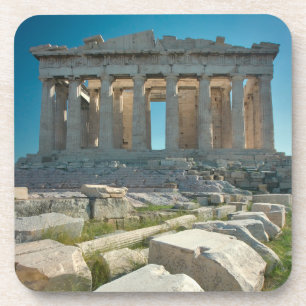 Monuments Parthenon Athens, Greece Coaster