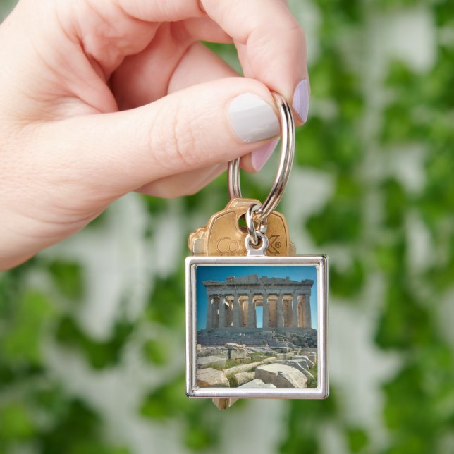 Monuments | Parthenon Athens, Greece Keychain (Hand)
