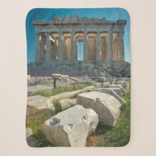 Monuments   Parthenon Athens, Greece Sherpa Blanket