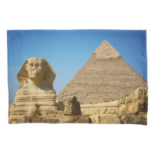 Monuments Sphinx & Pyramid of Egypt Pillowcase