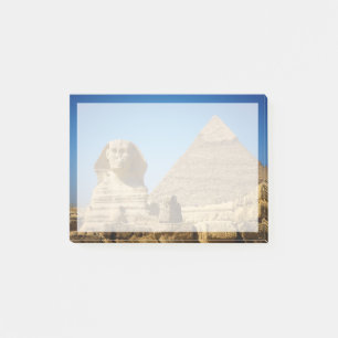 Monuments Sphinx & Pyramid of Egypt Post-it Notes