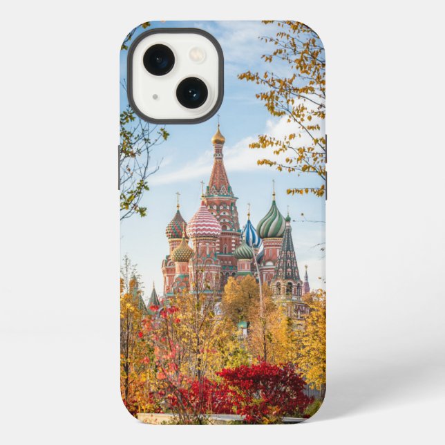 Monuments | St. Basil's Cathedral Moscow iPhone Case (Back)