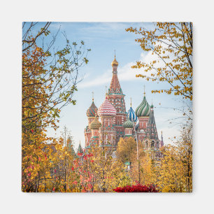 Monuments   St. Basil's Cathedral Moscow Magnet