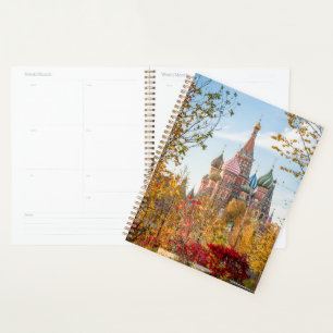 Monuments St. Basil's Cathedral Moscow Planner