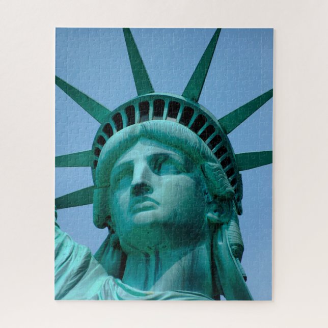 Monuments | Statue of Liberty Face Jigsaw Puzzle (Vertical)