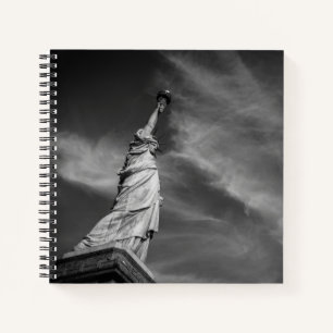 Monuments Statue of Liberty Manhattan NYC Notebook
