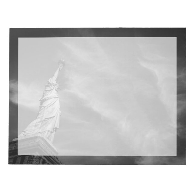 Monuments | Statue of Liberty Manhattan NYC Notepad (Front)